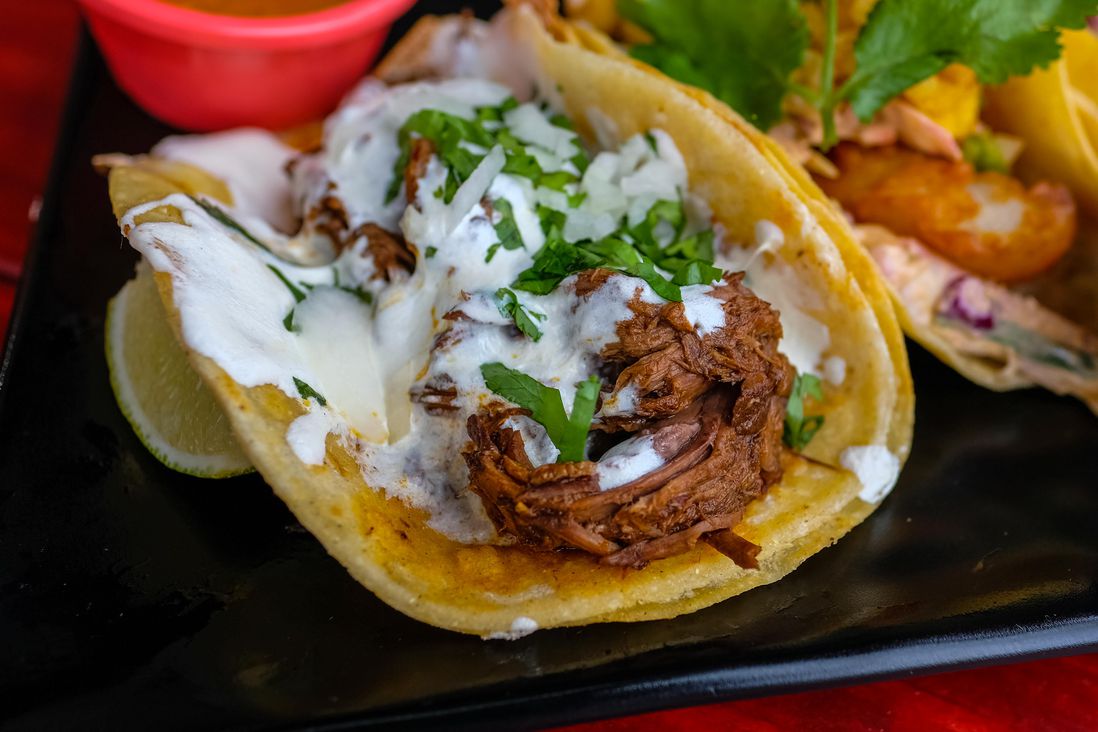 Birria Taco (two for $10, including consomme)